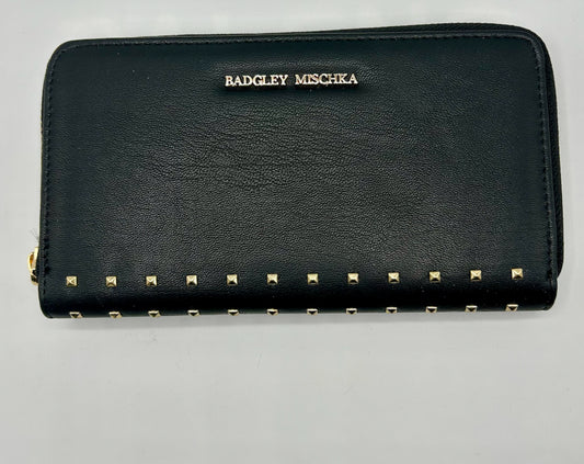 Badgley Mischka studded long wallet