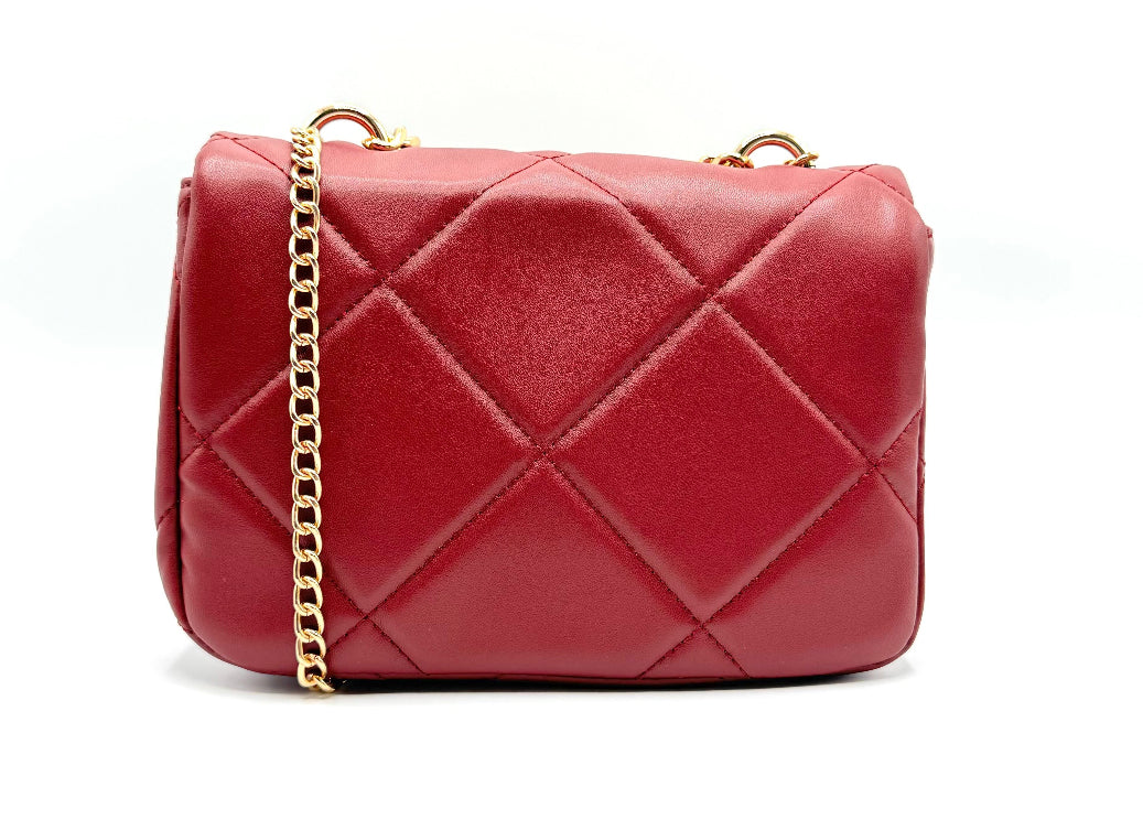 Badgley Mischka Quilted Crossbody Bag