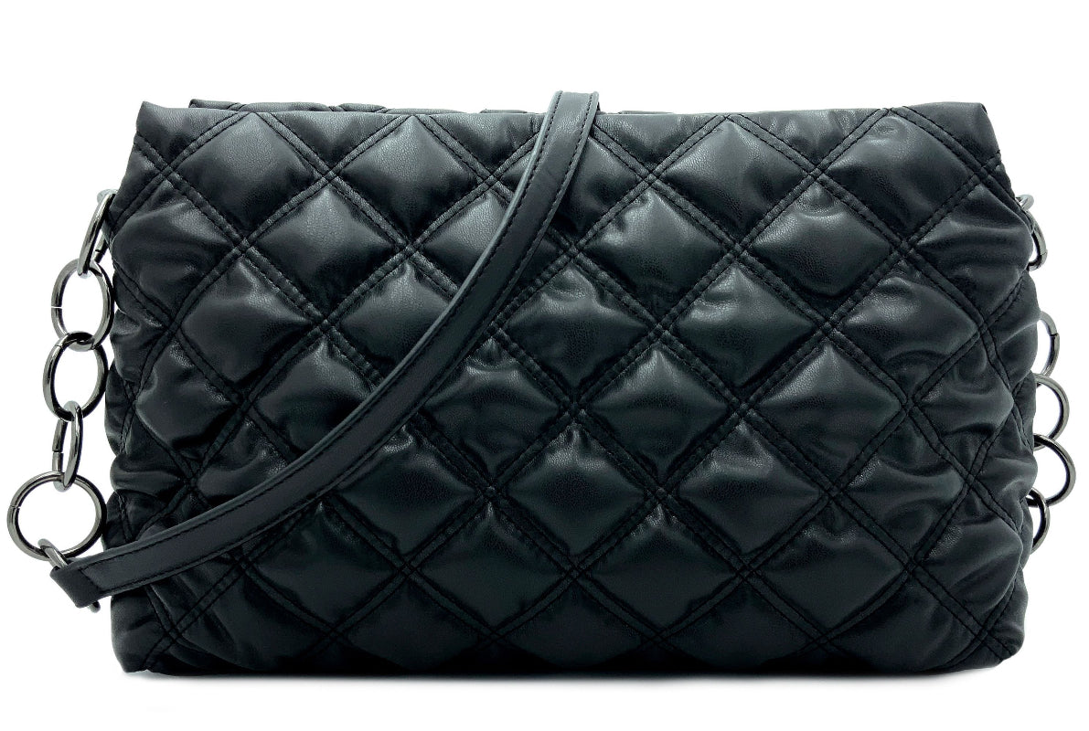 Badgley Mischka Quilted Card Holder