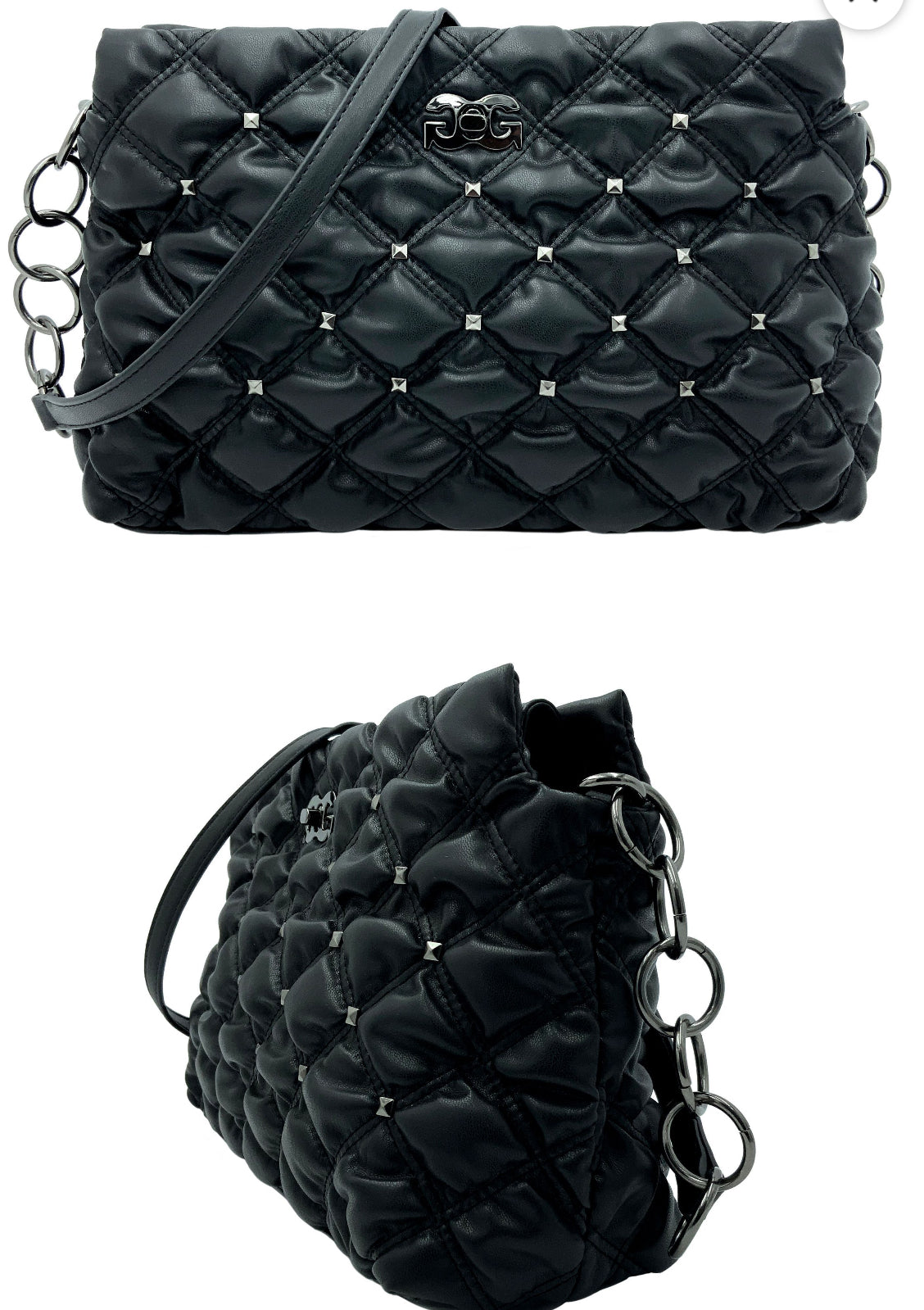 Gilda Paris waffle Quilted Handbag