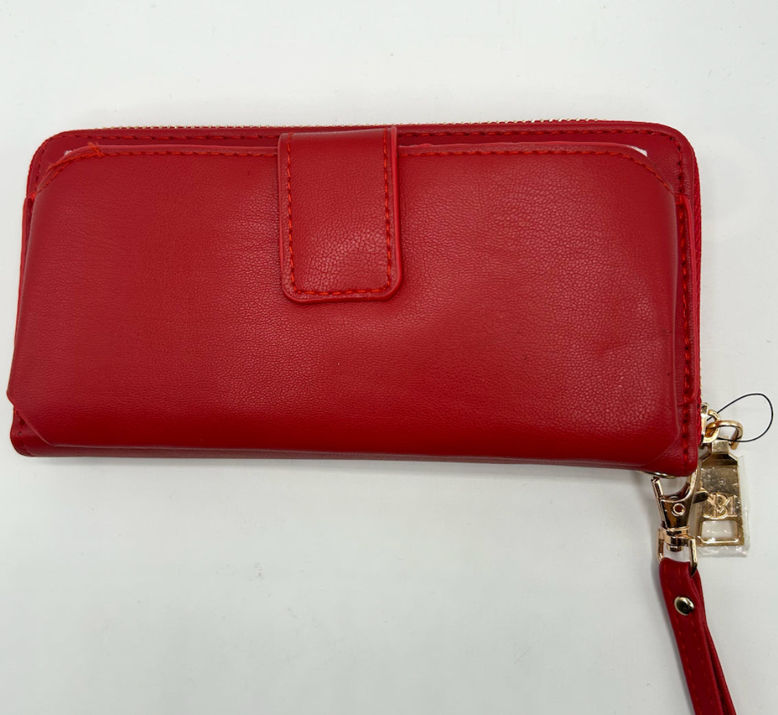 Badgley Mischka wallet with phone holder